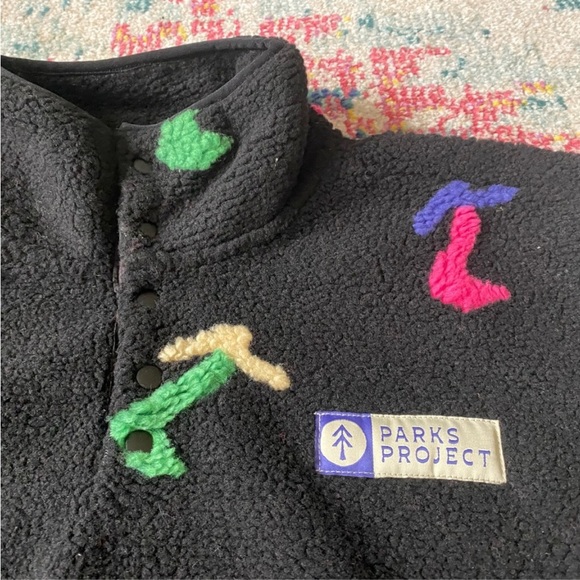 Parks Project Fleece Shrooms - XS - Picture 3 of 6